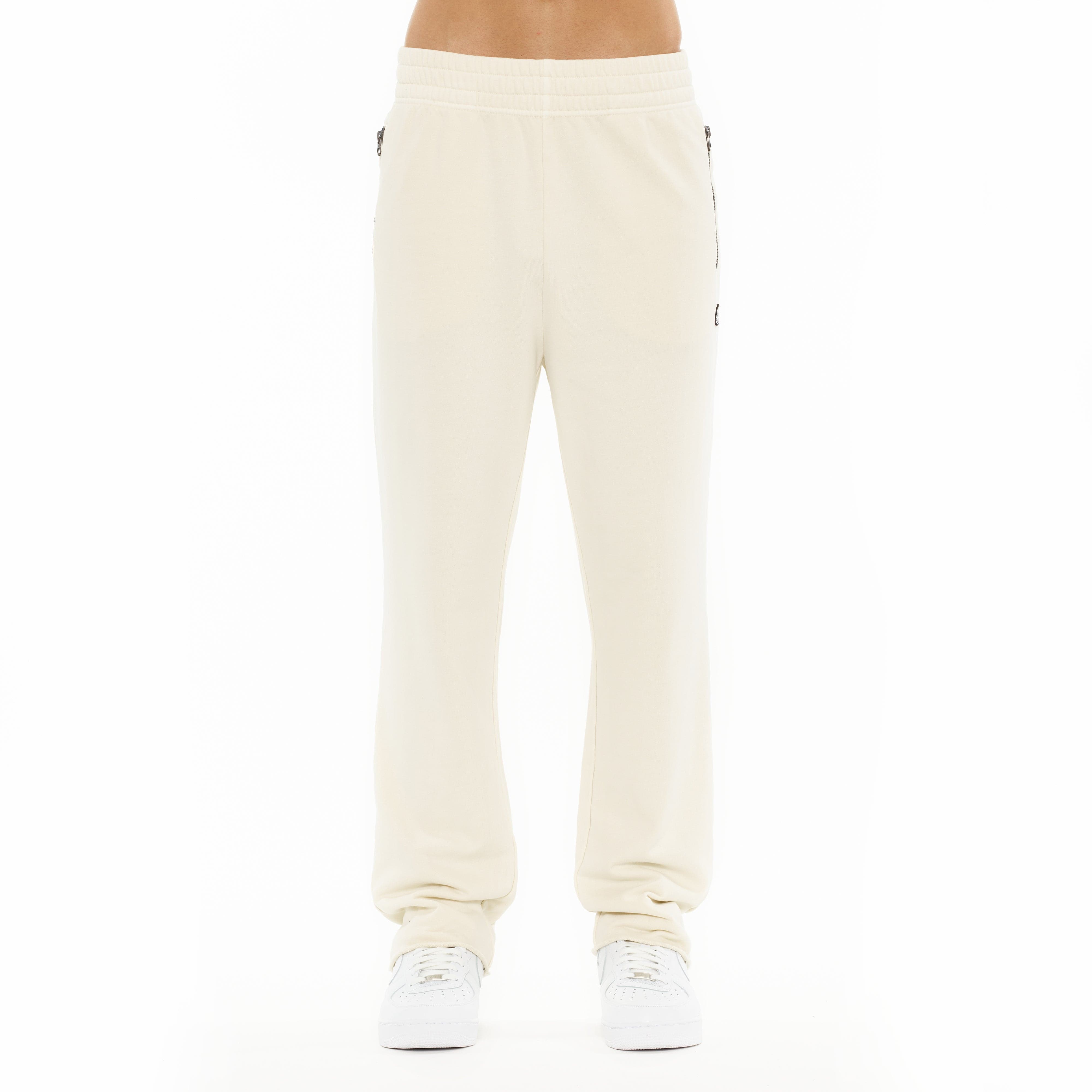 Cult's Open Hem Sweatpants in Winter White