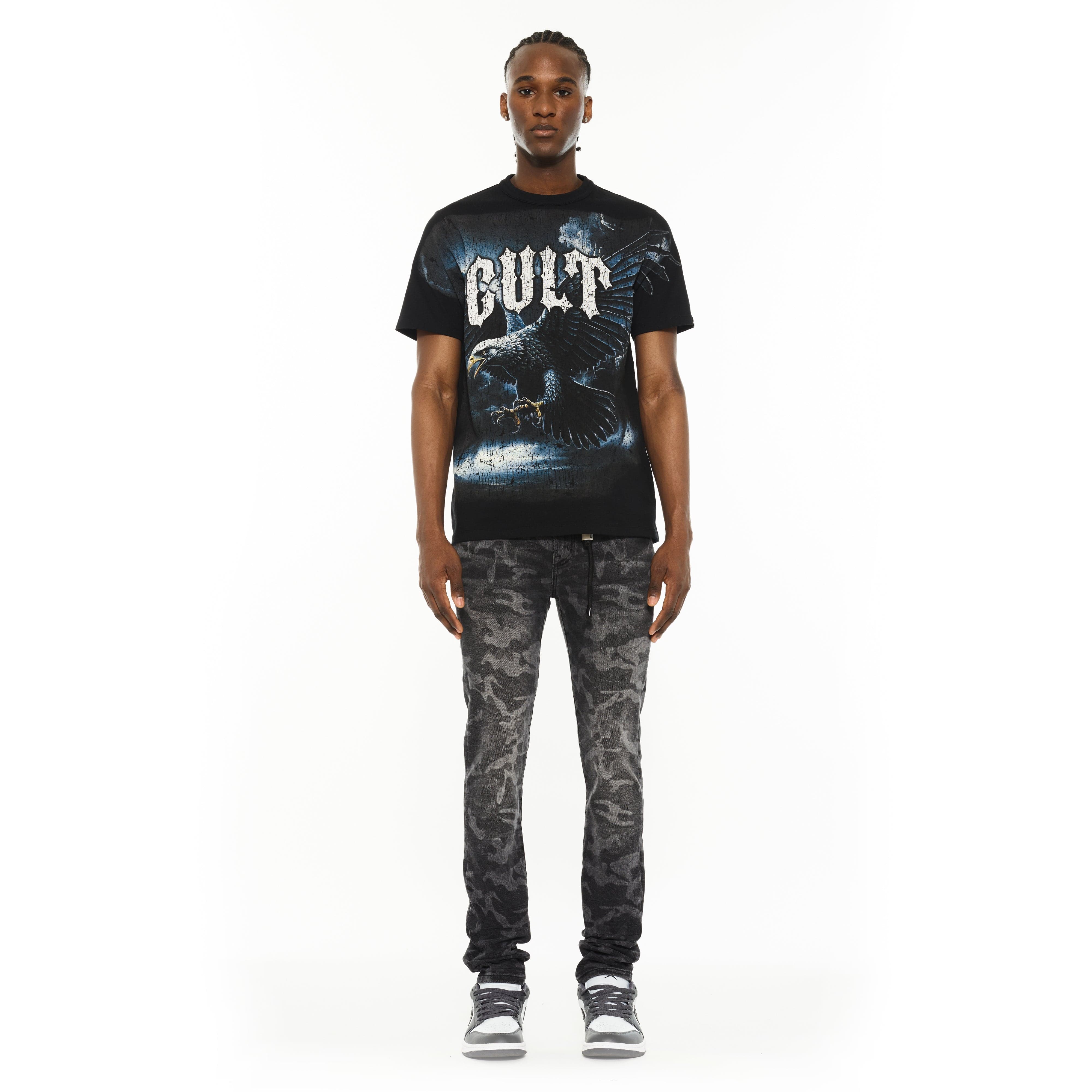 Cult's Punk Super Skinny 601 Jeans in Camo