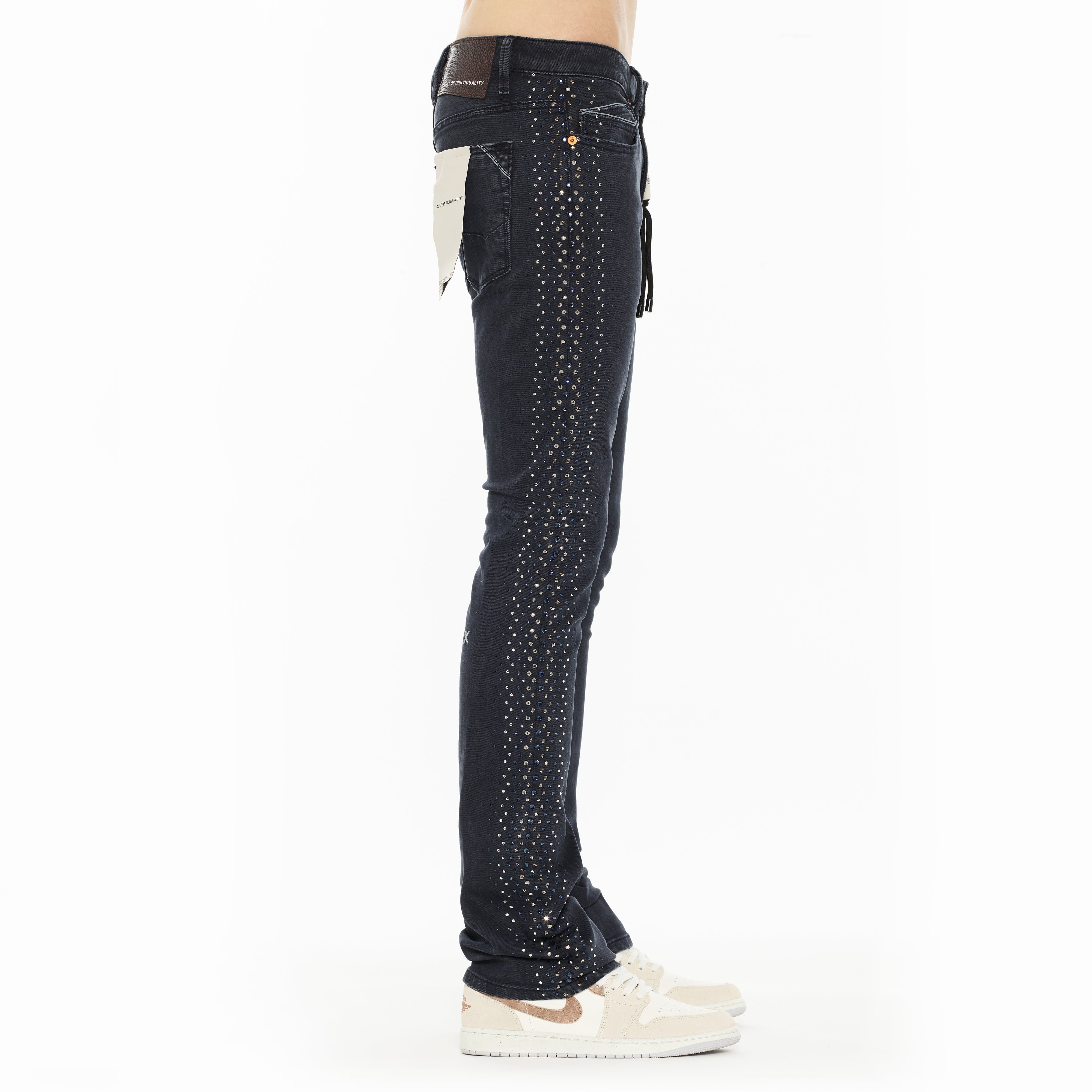 Cult x El Alfa Premium Lenny Bootcut 603 Jeans in Noir