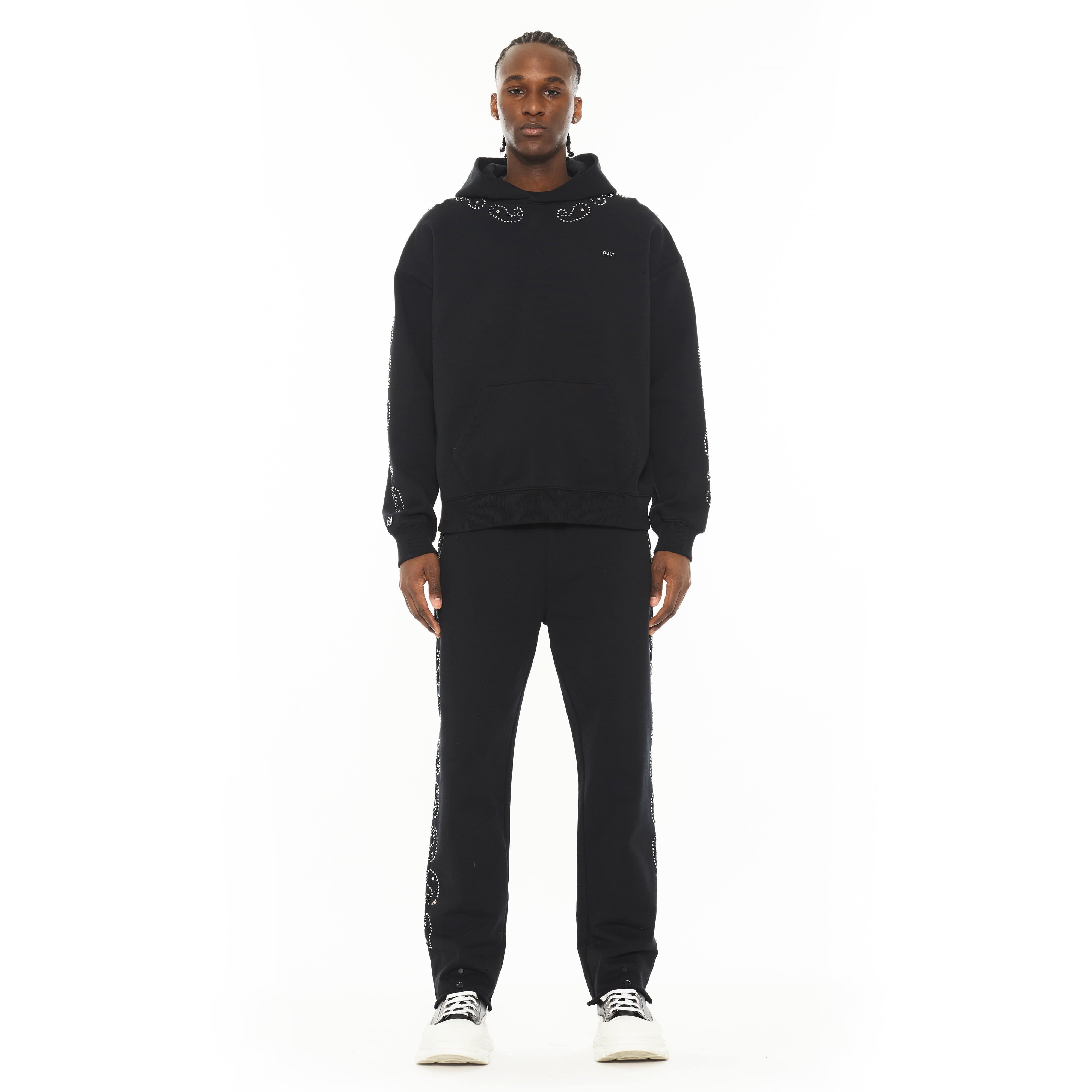 Cult x El Alfa Premium Pullover Novelty Hoody in Paisley