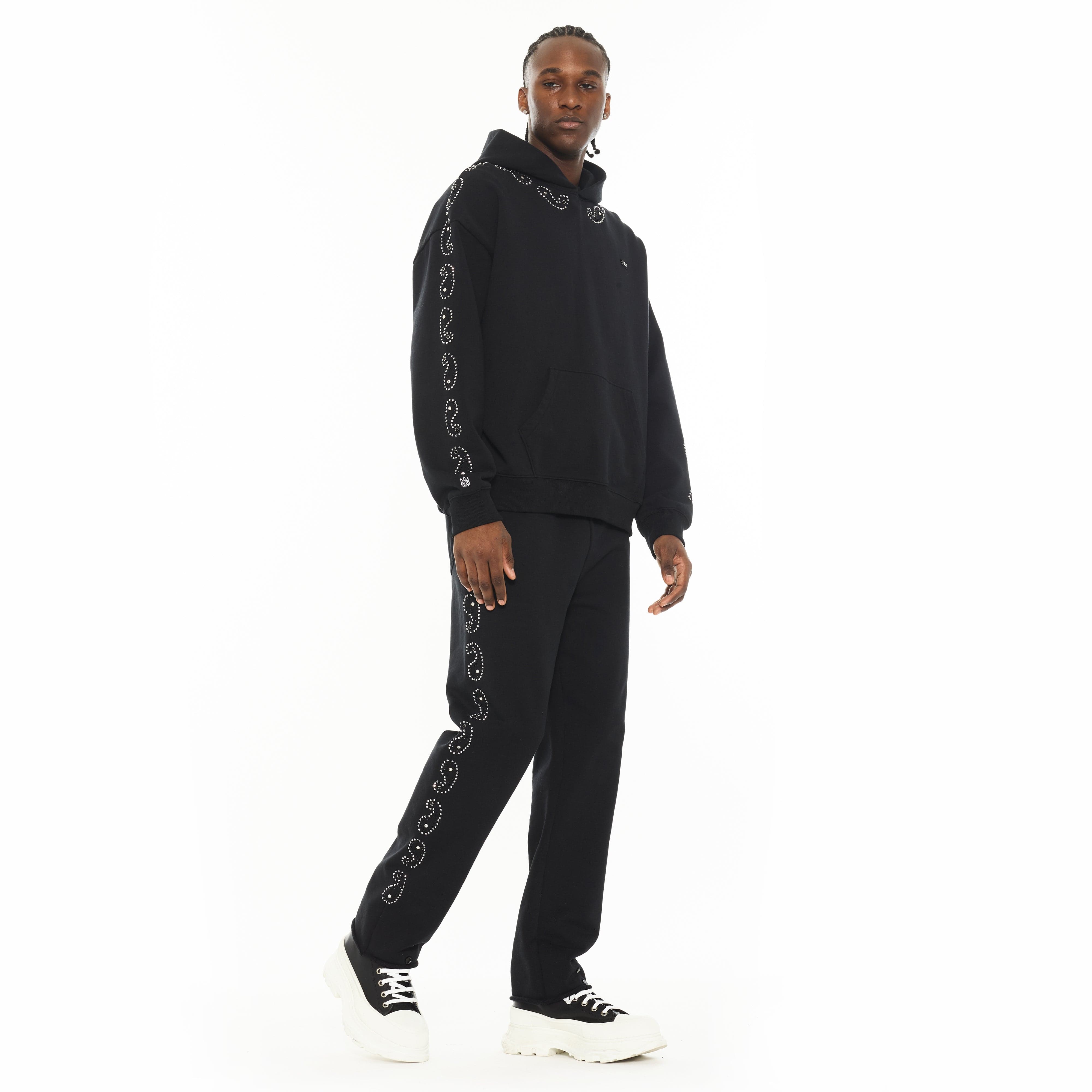 Cult x El Alfa Premium Pullover Novelty Hoody in Paisley