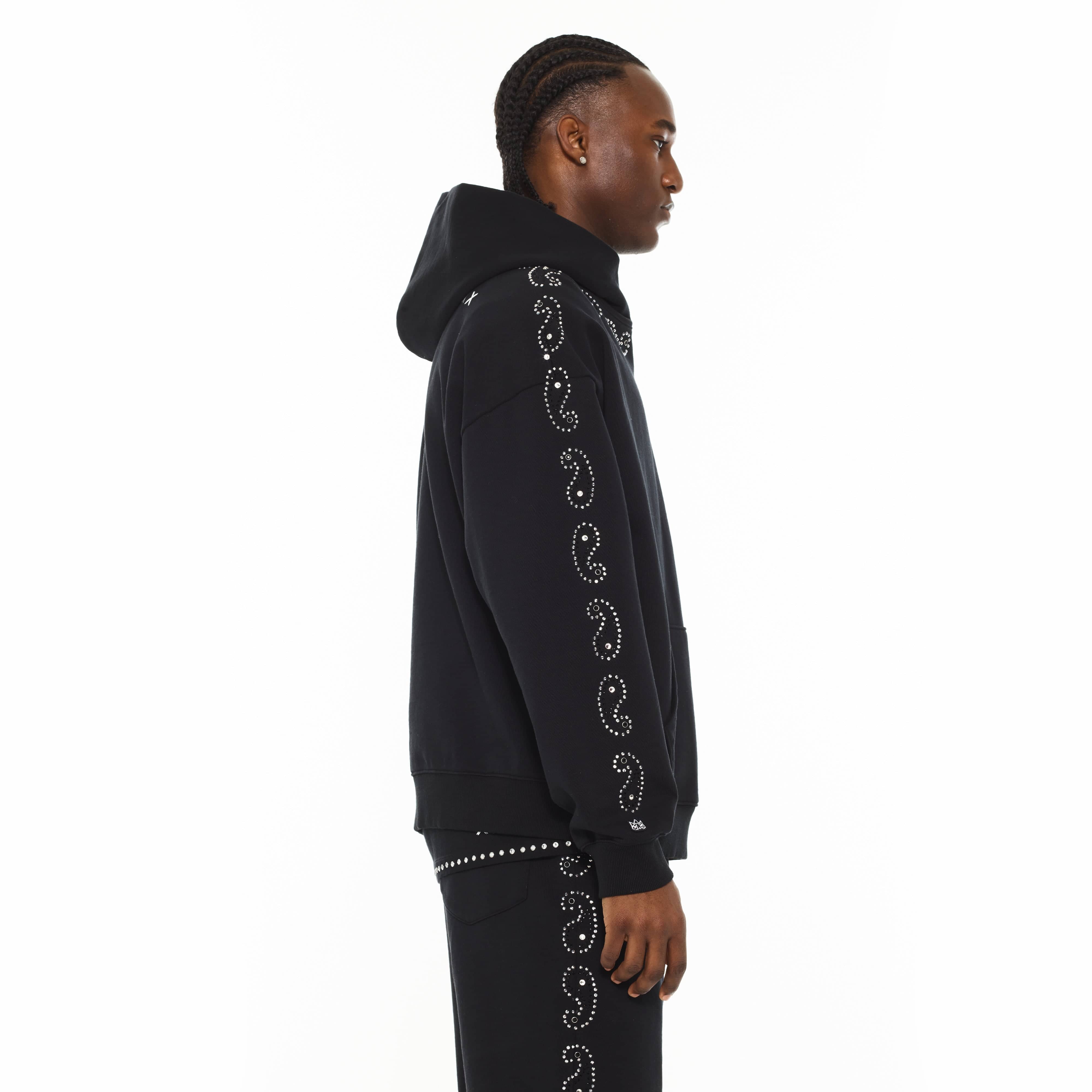 Cult x El Alfa Premium Pullover Novelty Hoody in Paisley