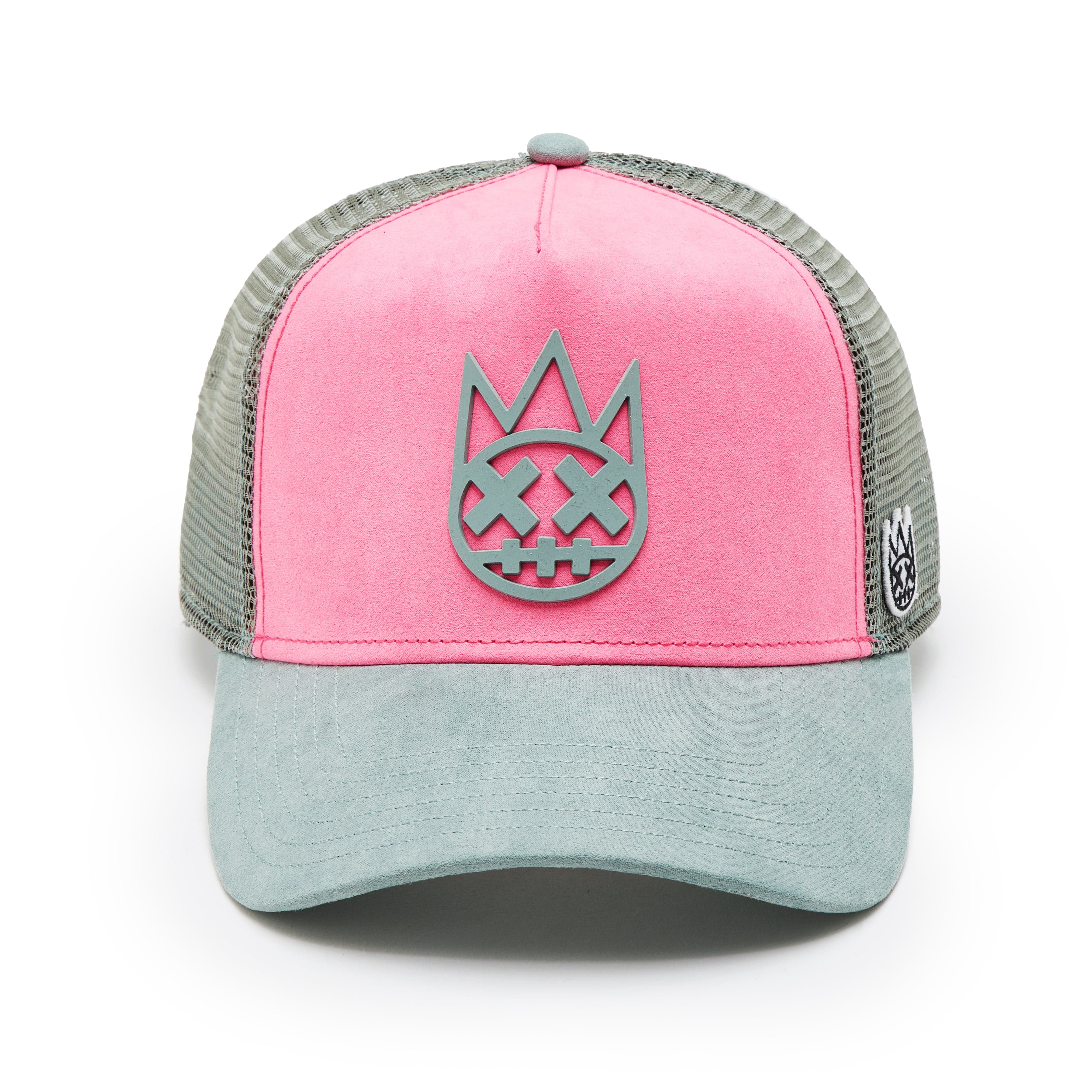 Cult's Logo Mesh Back Trucker Hat "Shimuchan" in Hot Pink