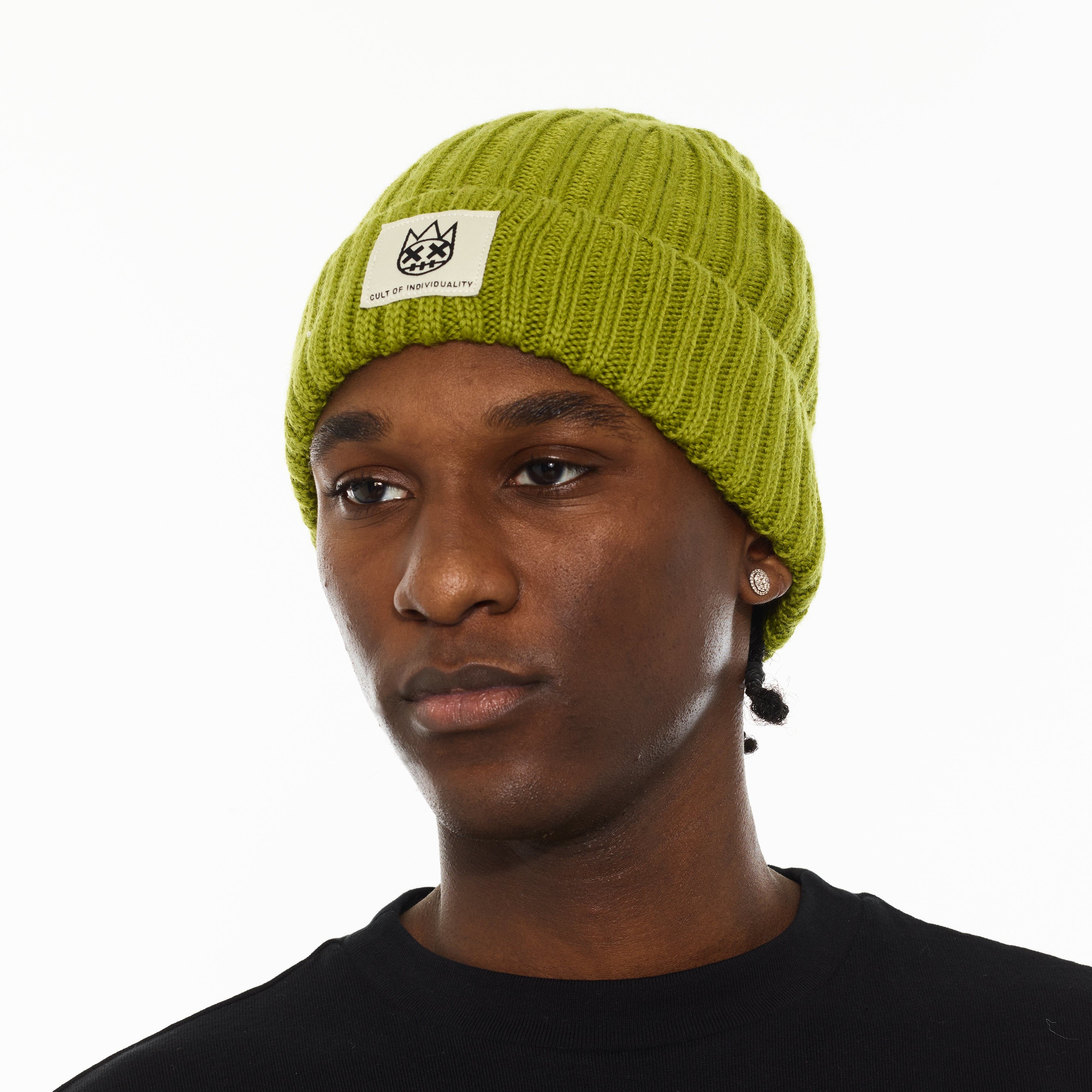 Cult's Knit Hat in Green Oasis