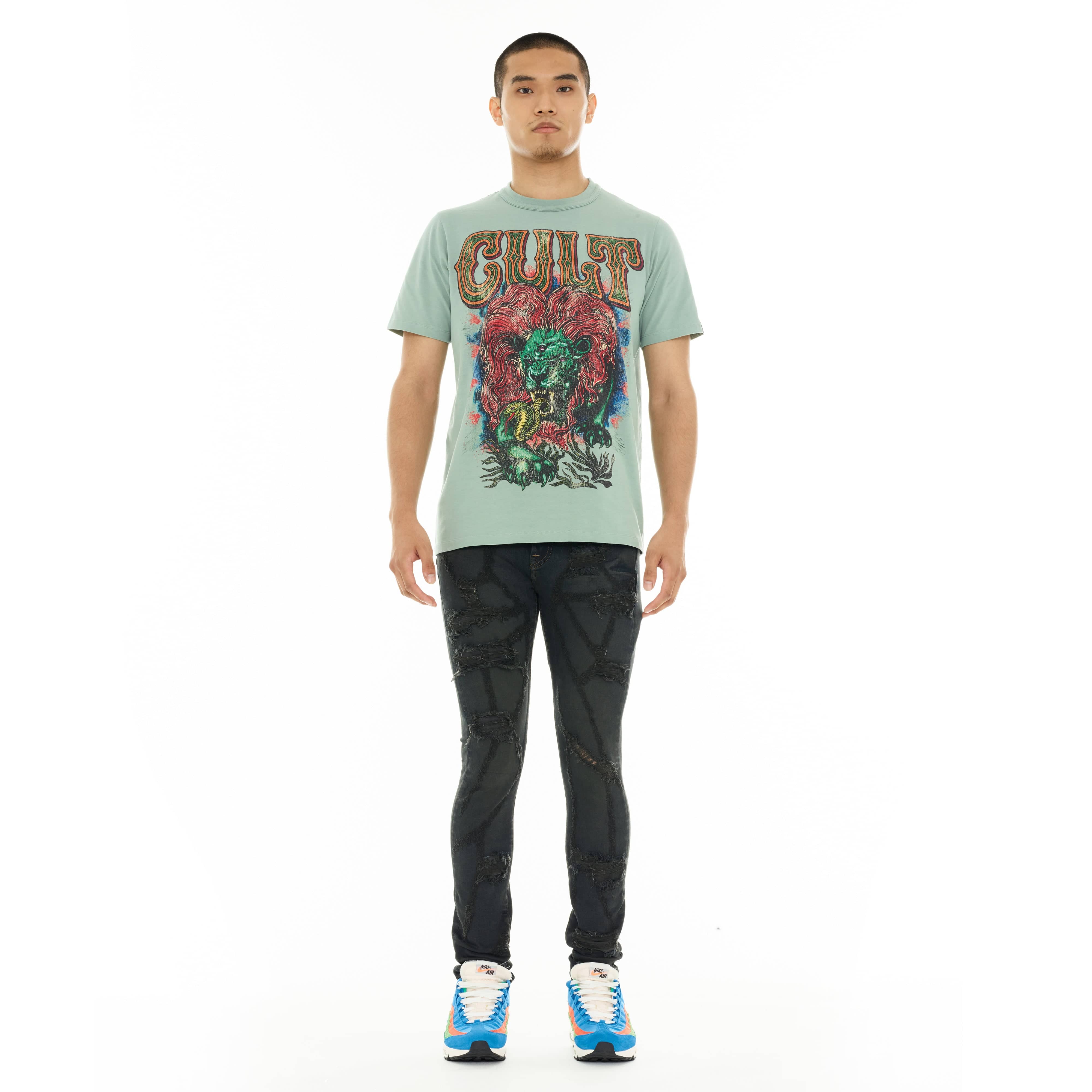 Cult's Punk Super Skinny 601 Jeans in Smog