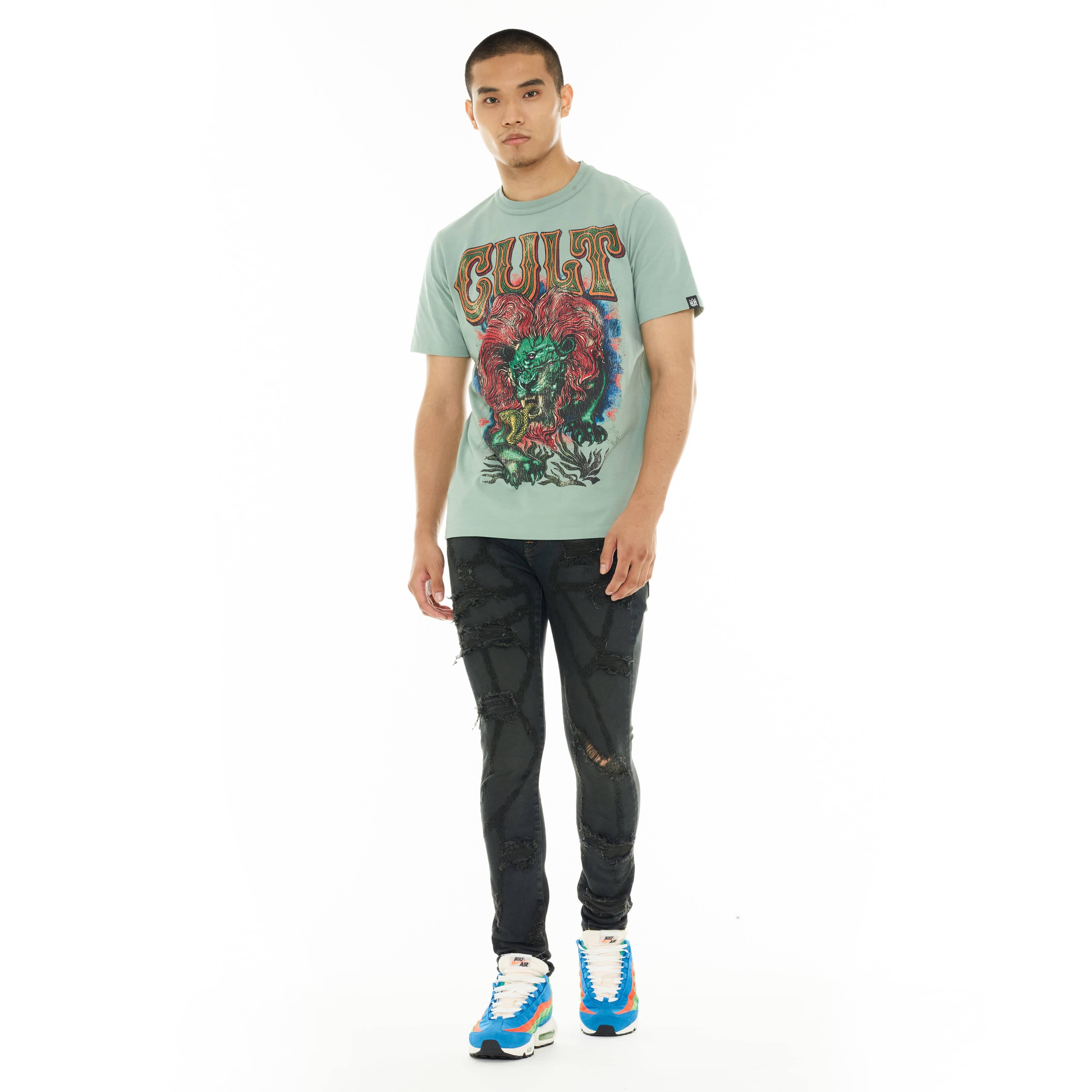 Cult's Punk Super Skinny 601 Jeans in Smog