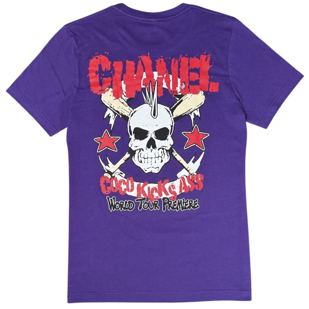 World Tour Barb Bat T-Shirt (Purple) WLDTR2555