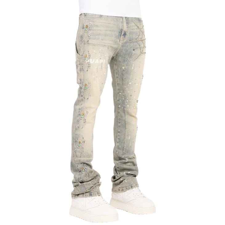 Guapi Spider Denim Jean (Emerald) 818ESD