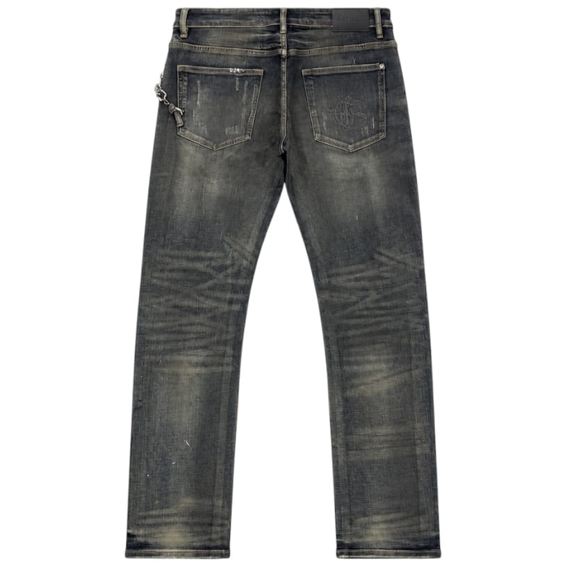 GFTD La Repair Denim Jean (Wax Medium)