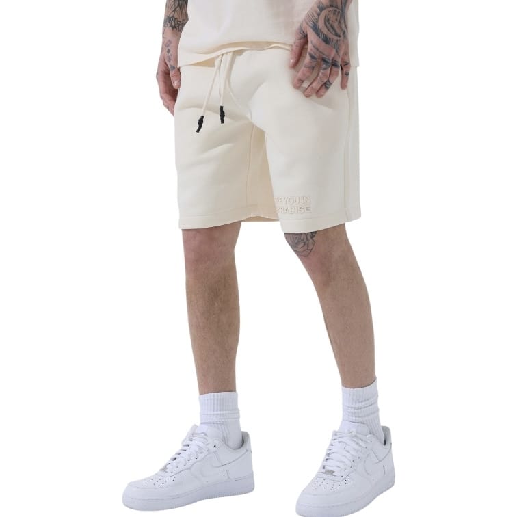 See You In Paradise Tonal Shorts (Bone) 2078S