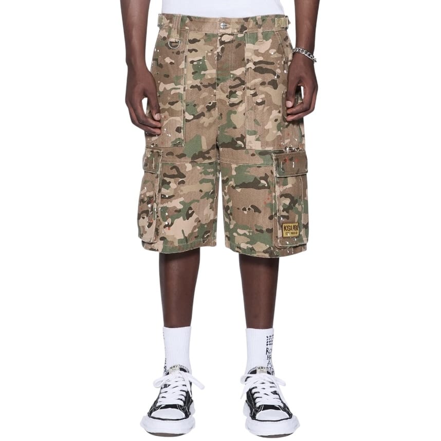 Ksubi Trooper Cargo Short (Woodland Green) MSP26WA001