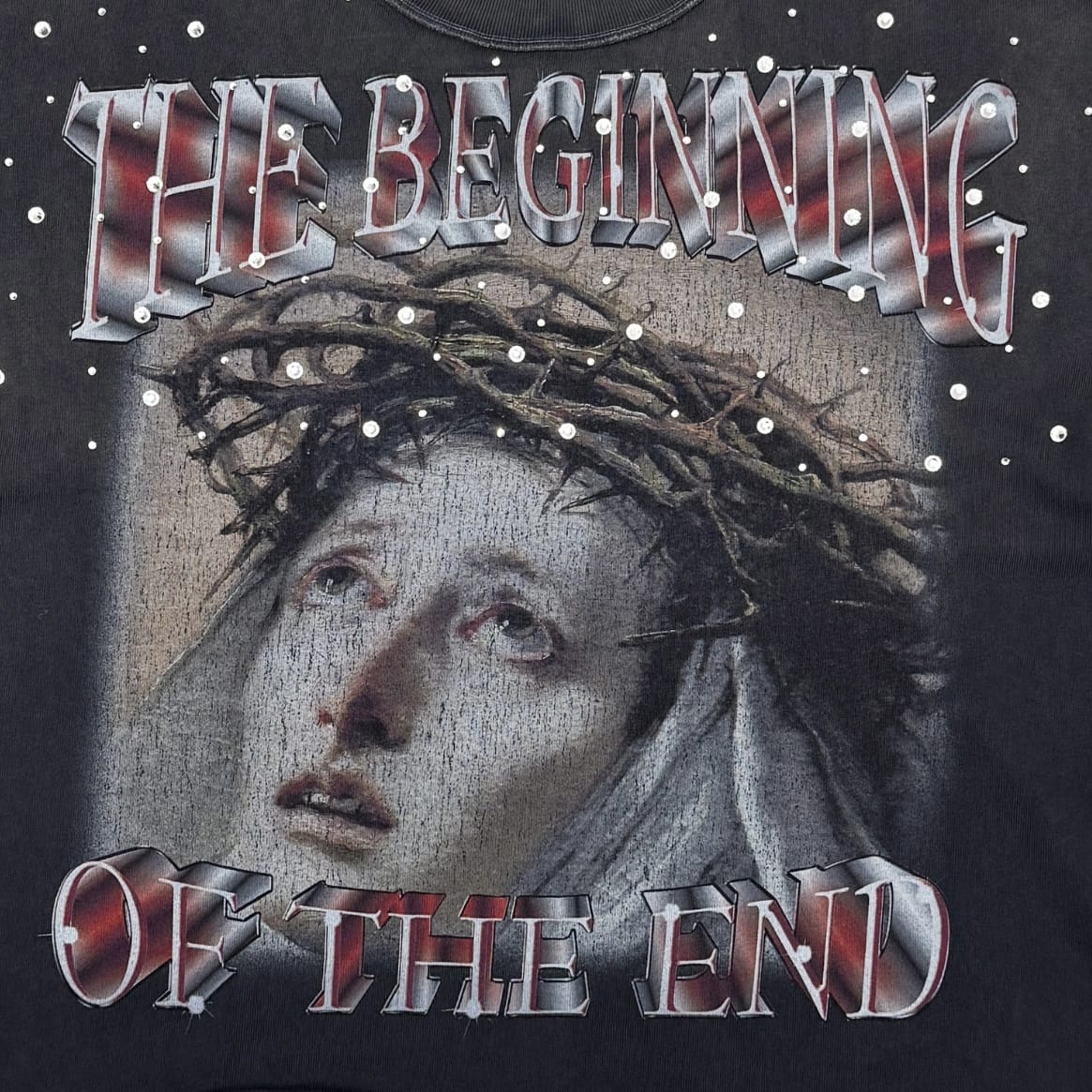 Rare Peace The Beginning Of The End Tee (Dark Grey) RT5060