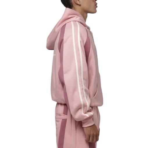 Loiter Hybrid Tek Zip Hoodie & Sweatpants Set (Pink)