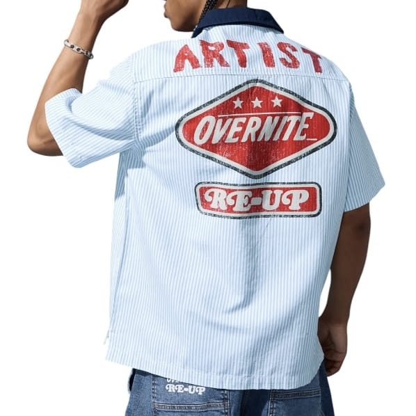 Jordan Craig The Re-Up Mechanic Shirt (Bengal Stripe) 2058