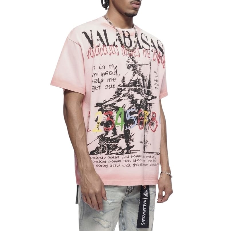 Valabasas Insane Tee (Pink) VLBS-VT1-1085