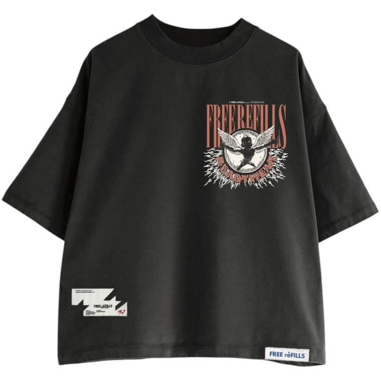 Free Refills Nirvana Tee (Black) FR-FALL26-016