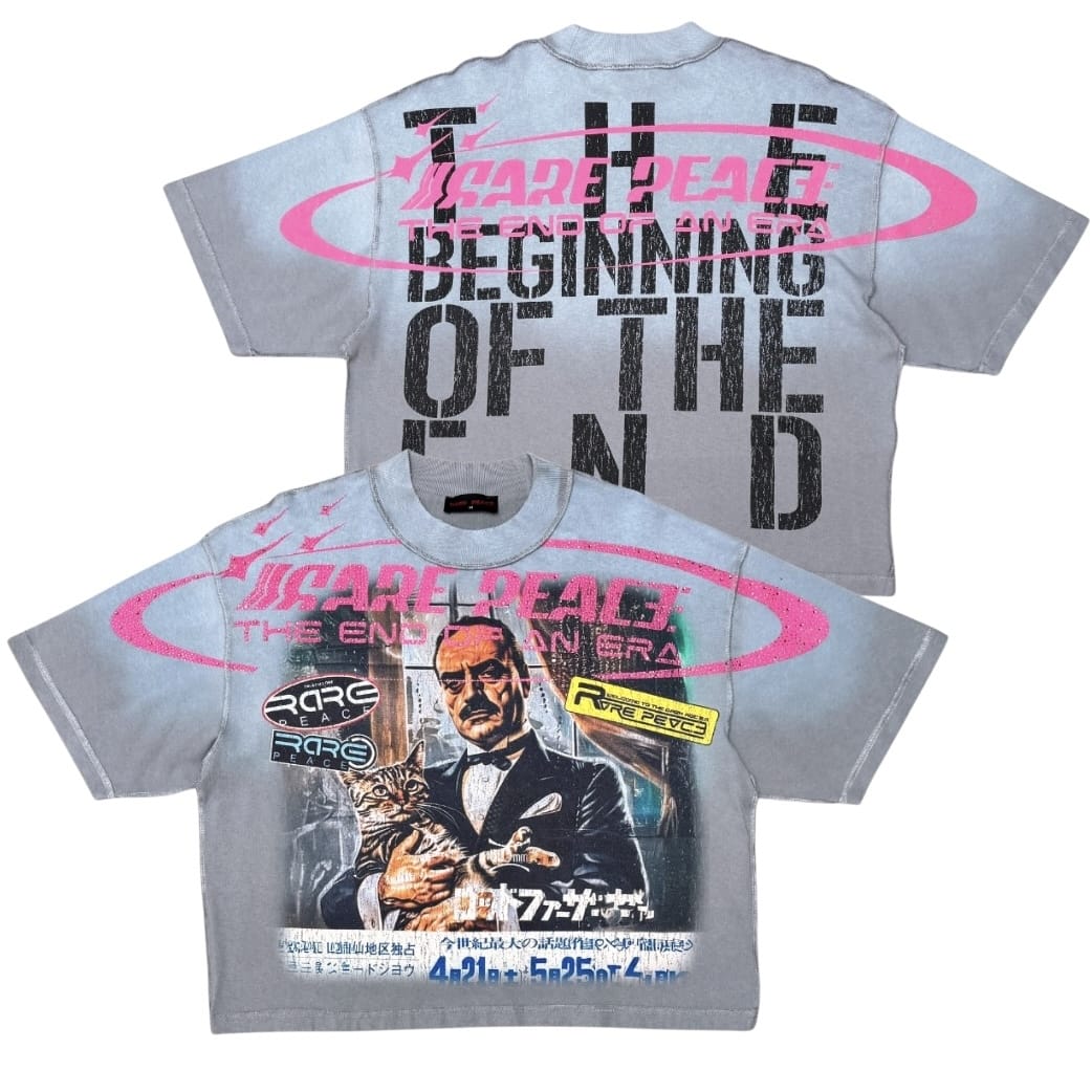 Rare Peace Godfather Tee (Grey) RT6005