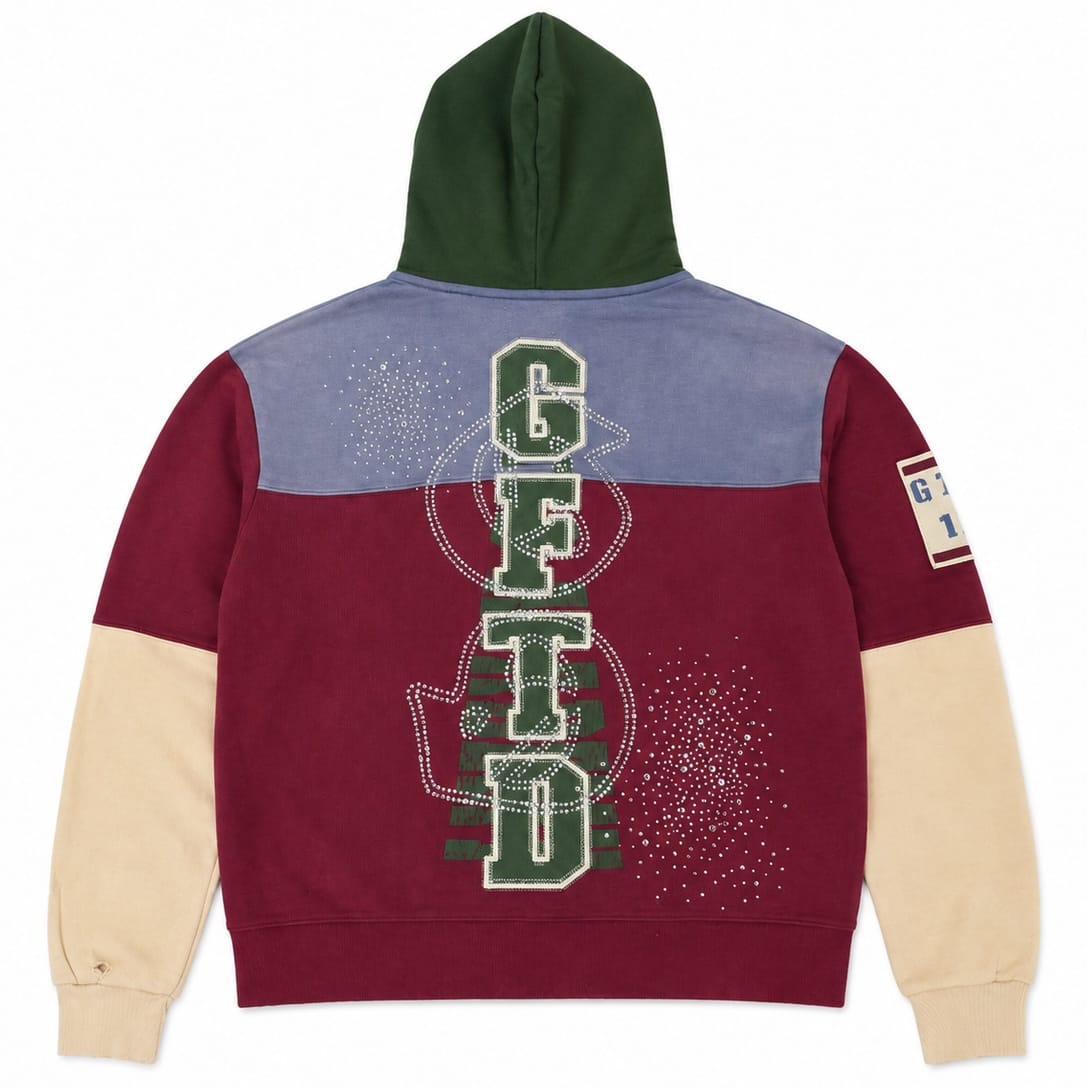 GFTD La Gifted Academy Hoodie & Pants Set (Burgundy)
