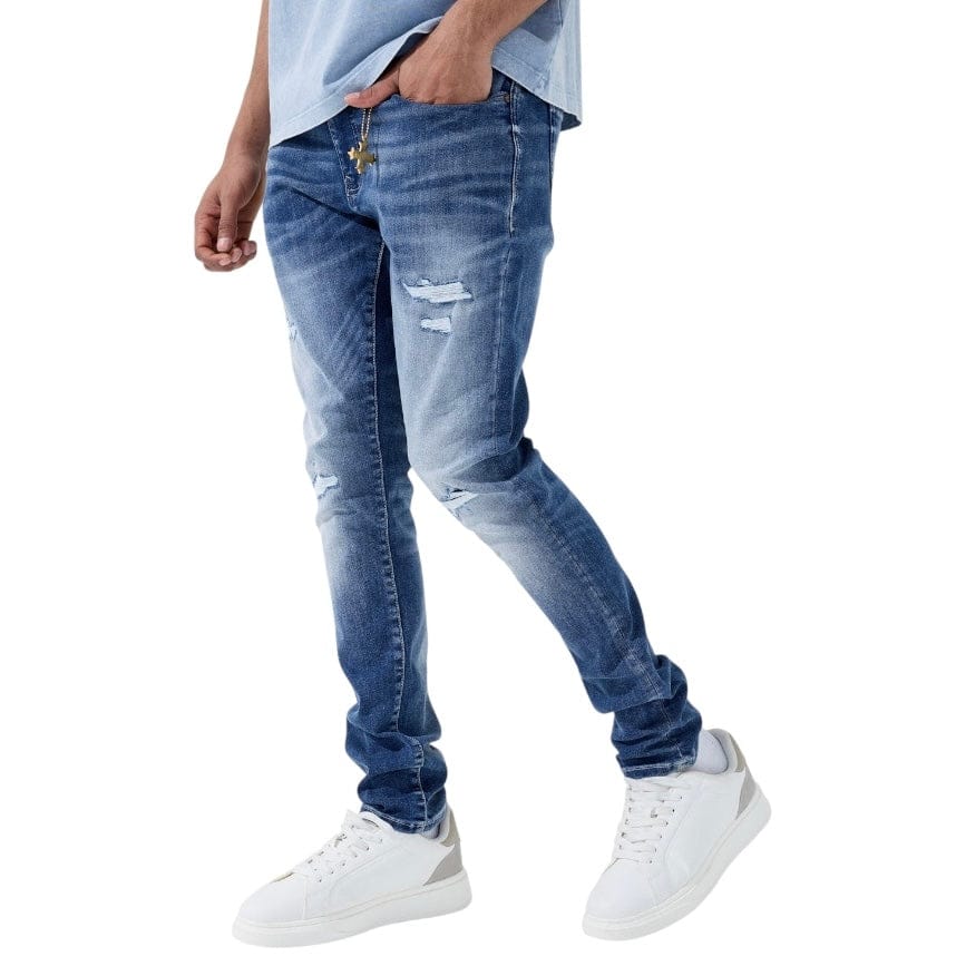 See You In Paradise Slim Taper Humility Denim (Aged Wash) JSP200