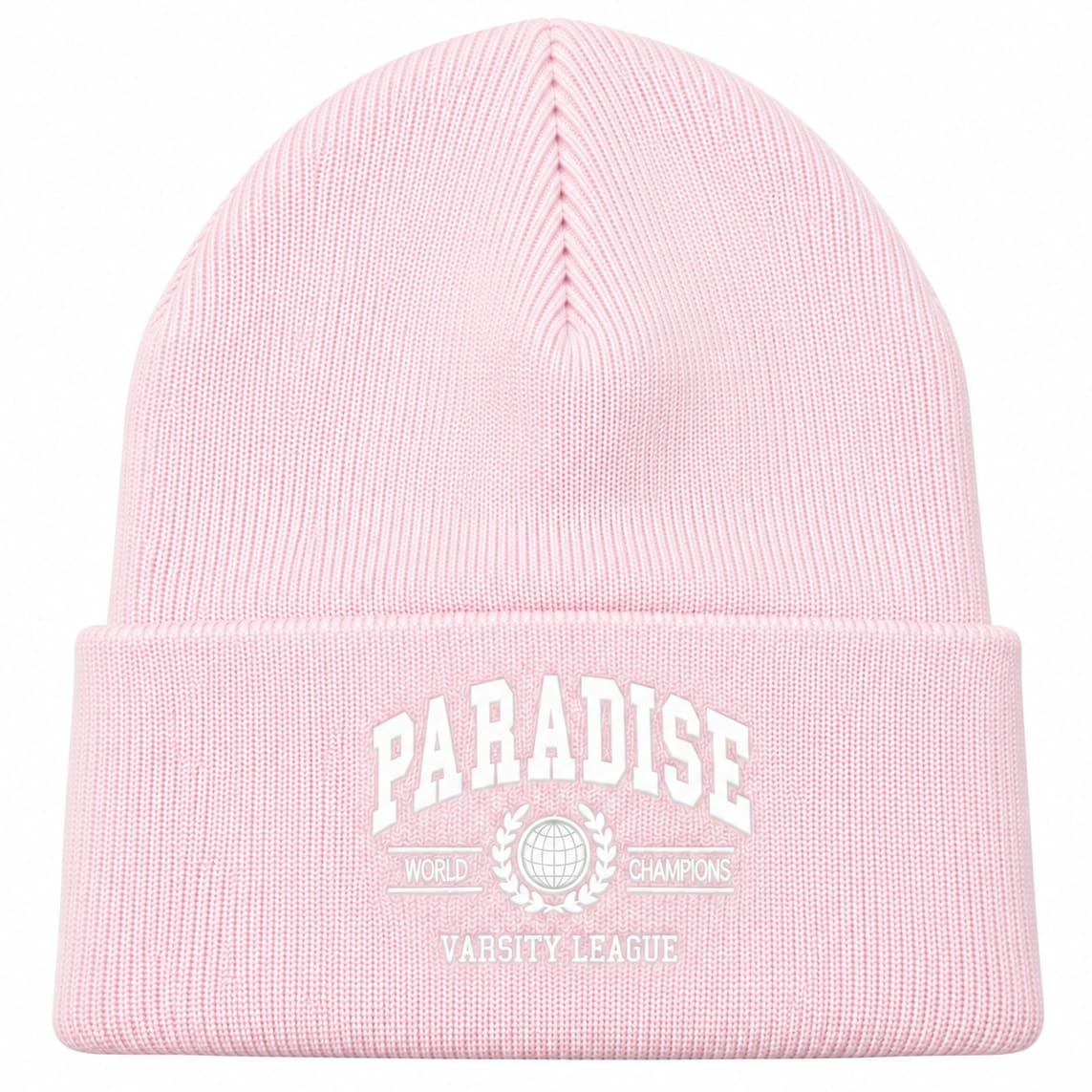 See You Paradise High Density Collegiate Beanie (Pink) 8809C