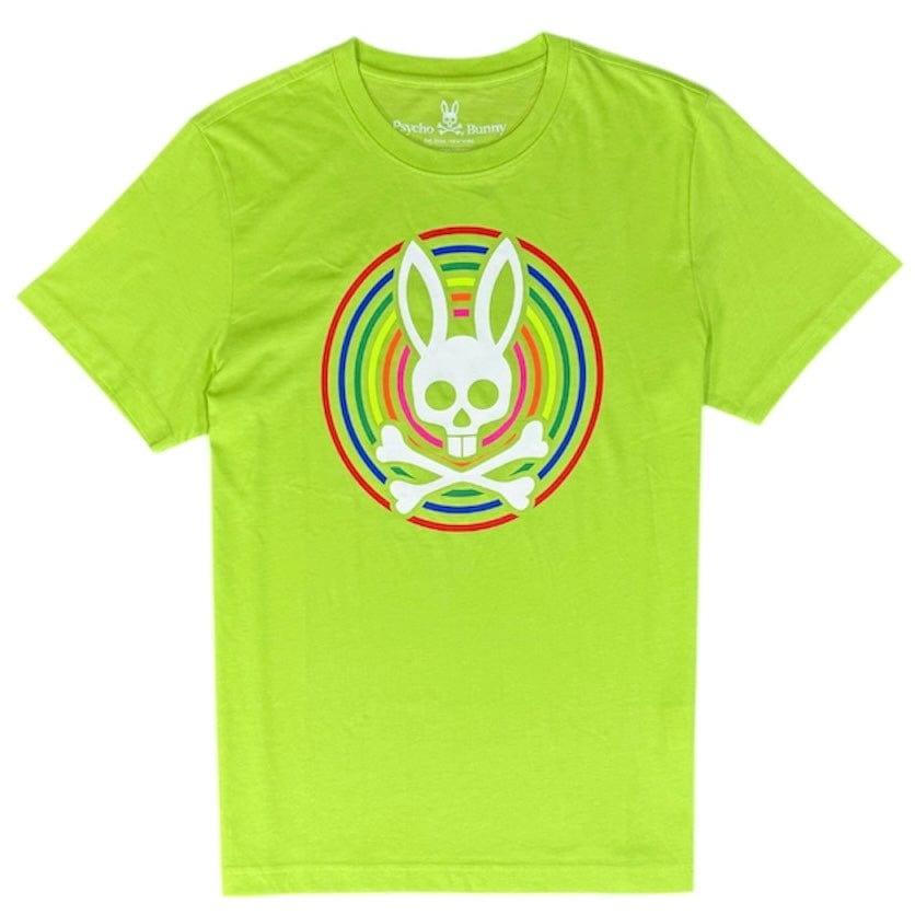 Psycho Bunny Andrew Tee (Acid Lime) B6U241S1PC