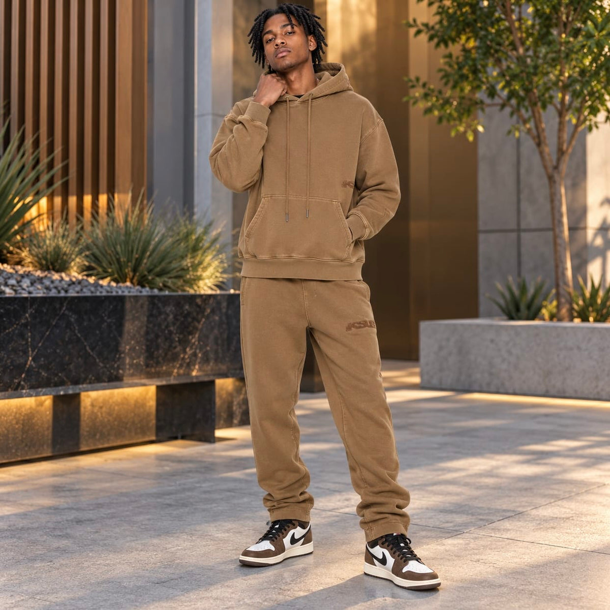 Ksubi 4X4 Luxe Biggie Hoodie (Espresso) MCO26FL003