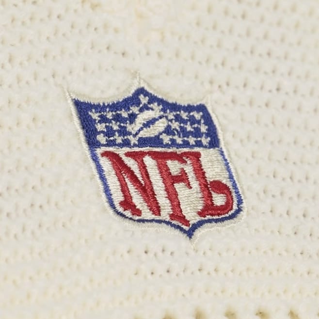 Mitchell & Ness Detroit Lions Retro Roots SS Sweater Jersey (Cream)