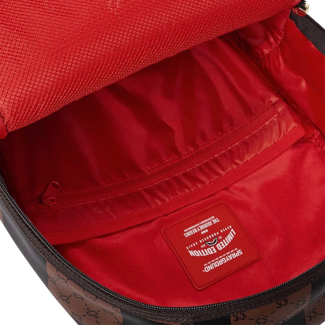 Sprayground That Big Check Shark Backpack