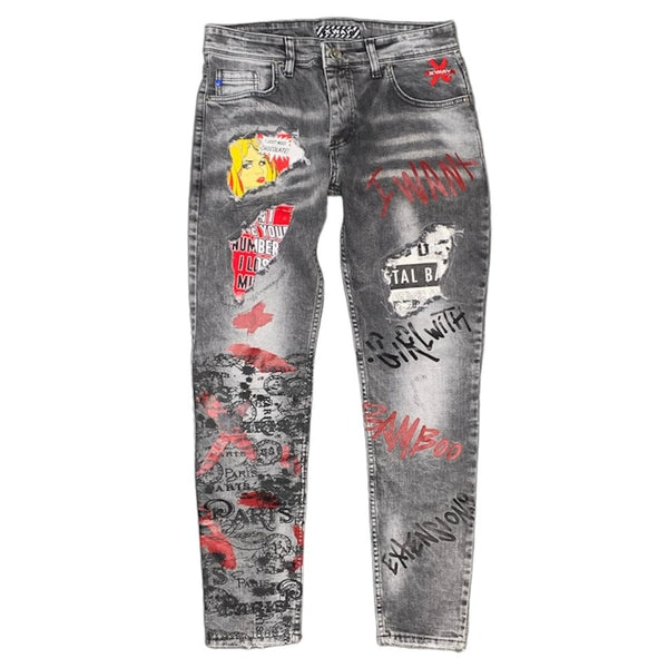 Sernes X-Way Banksy Jean (Grey) - 6058