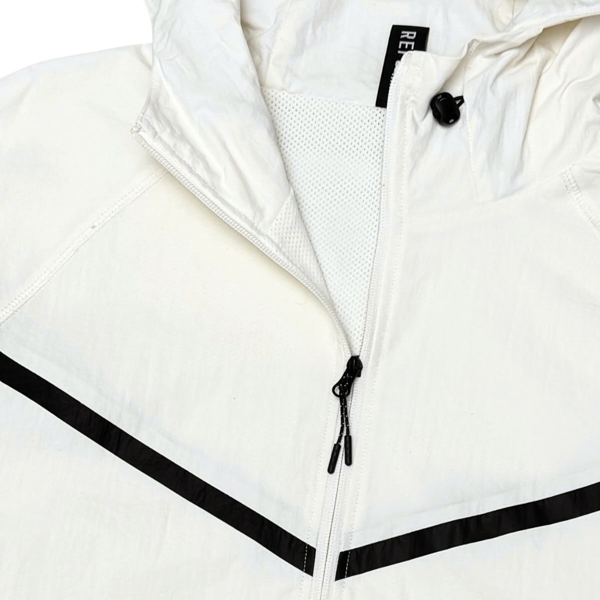 Civilized Nylon Zip Hoodie & Pants Tech Set (Off White) RF260-OWH