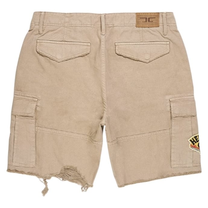 Jordan Craig Retro War Angel Cargo Shorts (Khaki) 4437
