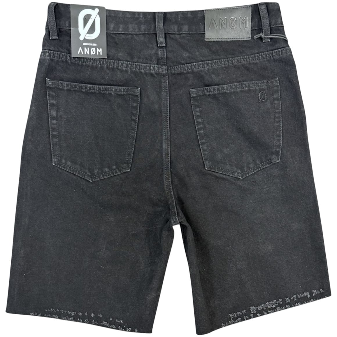 Anom Frame Denim Short (Jet Black) ANM232SH