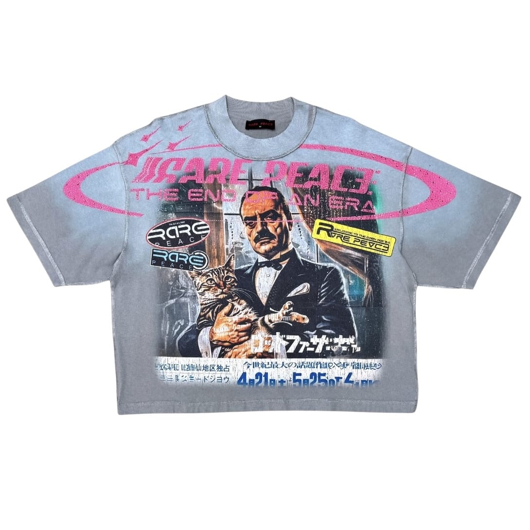Rare Peace Godfather Tee (Grey) RT6005