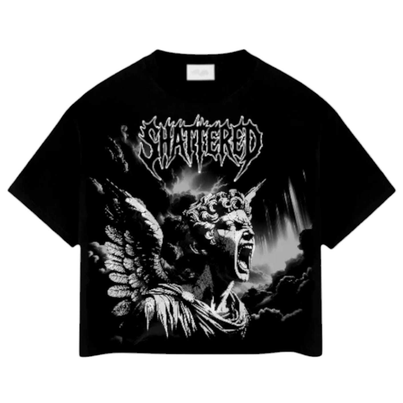 Shattered Hearts Cloudy Days Tee (Black)