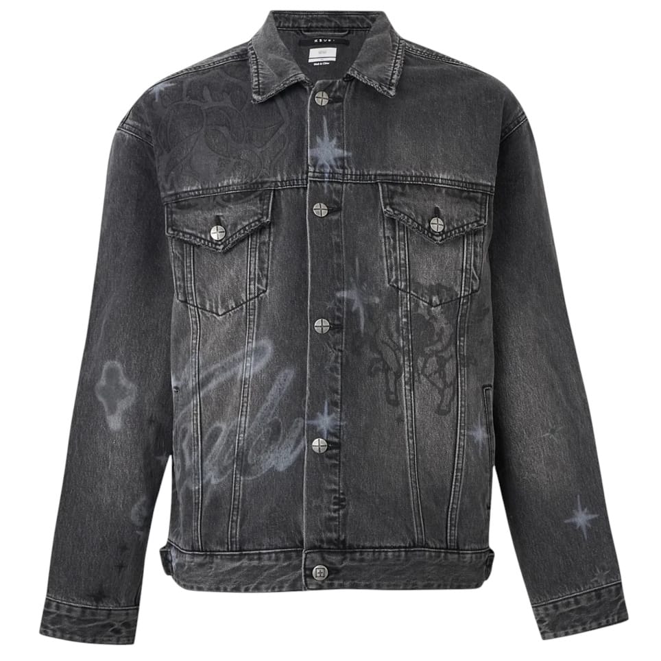 Ksubi Oh G Axl Cherub Jacket (Charcoal Grey) MSP26JK006