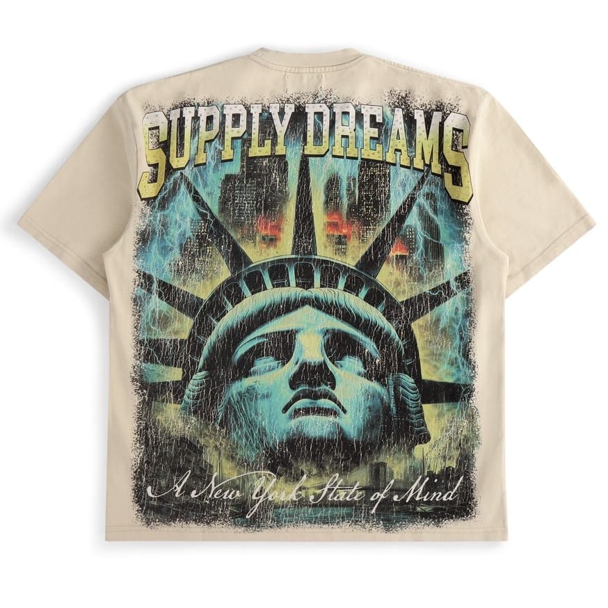 Supply Studios State Of Mind Tee (Bone) SPT26-11