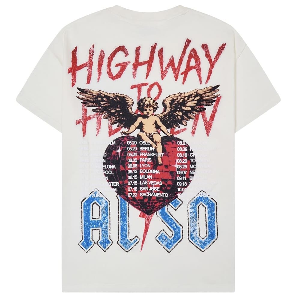 Almost Someday Highway To Heaven Tee (Cream) AS-S26-082
