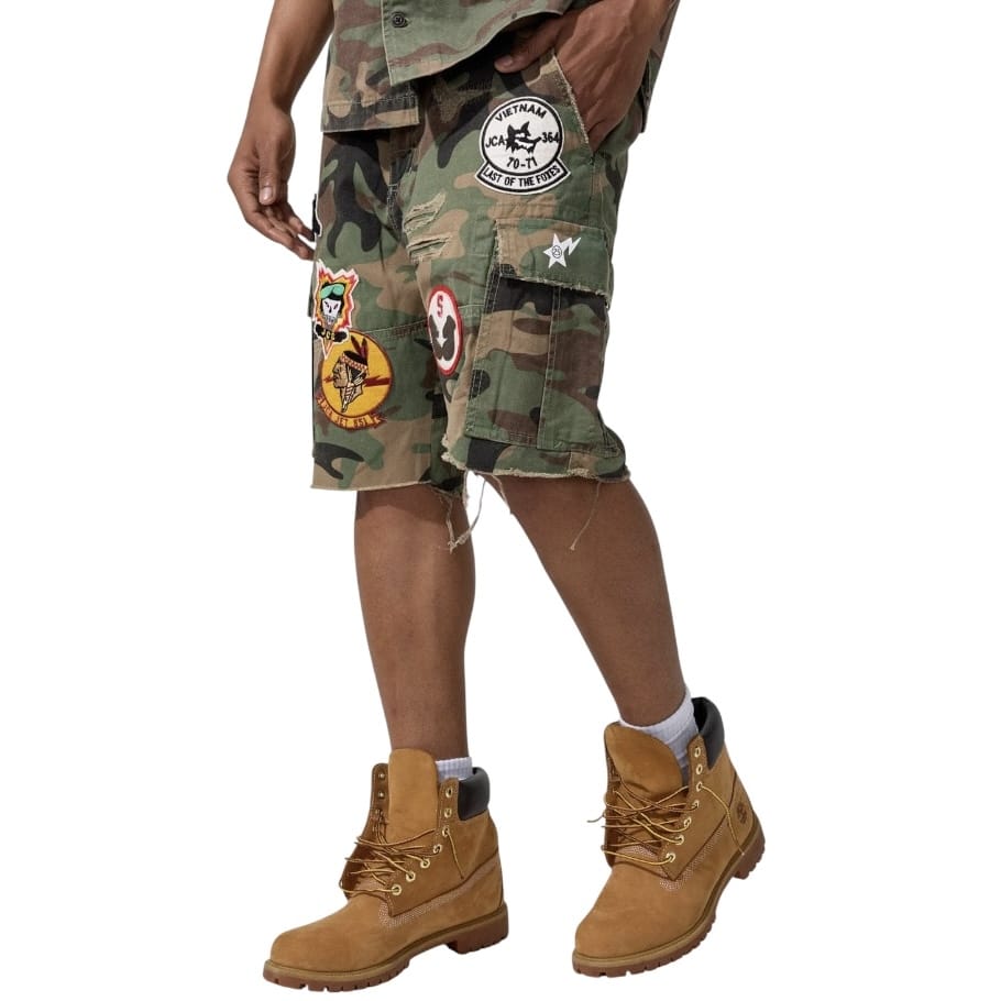 Jordan Craig Retro War Angel Cargo Shorts (Vintage Camo) JB4437C
