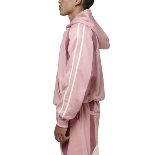Loiter Hybrid Tek Zip Hoodie & Sweatpants Set (Pink)