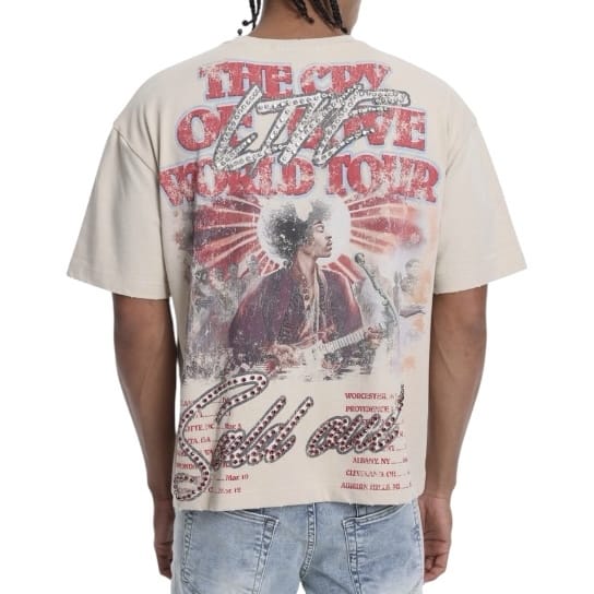 The Syndicate Legends Never Die City Of Love Tee (Beige)