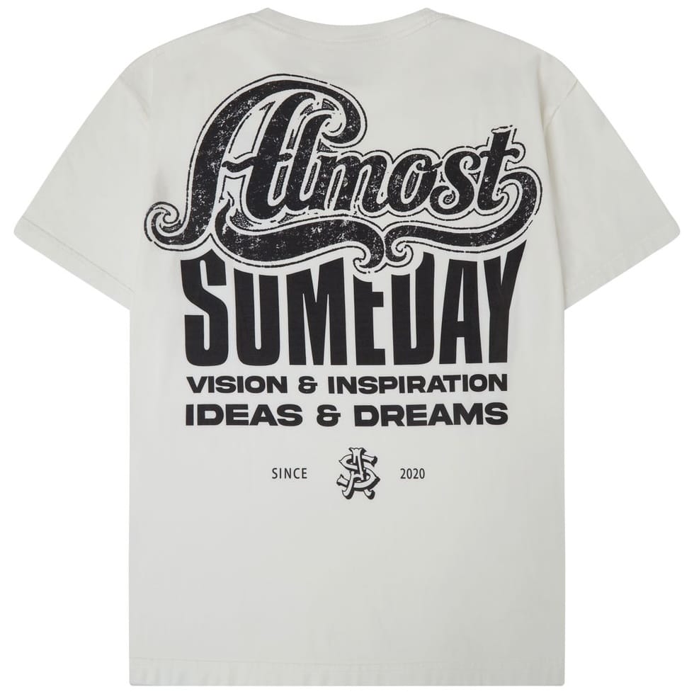 Almost Someday Vision Tee (Cream) AS-FALL26-017