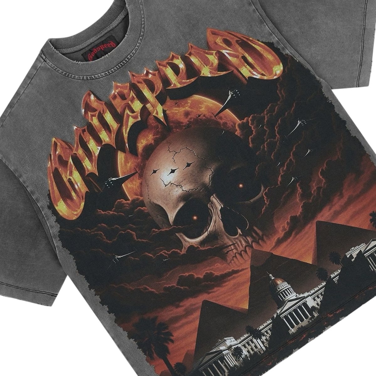Godspeed Echoes Of Empires Tee (Grey)
