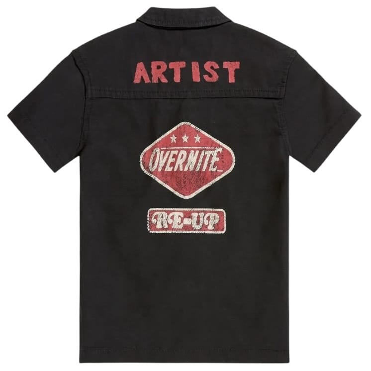 Boys Jordan Craig Re-up Mechanic Short Set (Black)