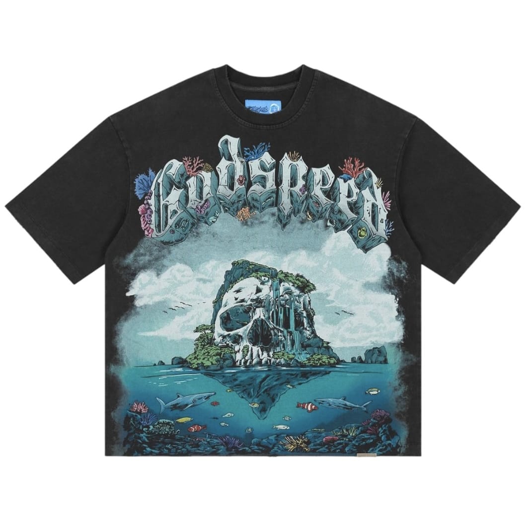 Godspeed Island II Tee (Black)