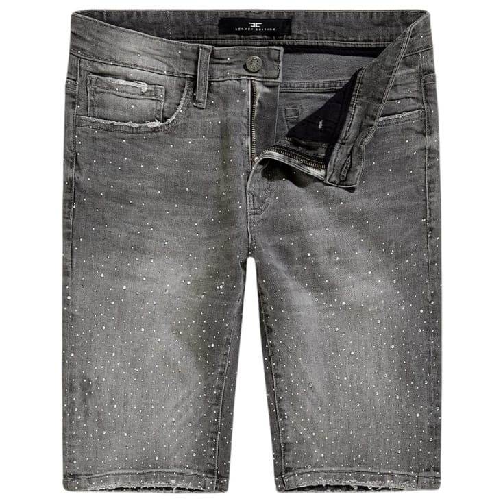 Jordan Craig Og Radiant Denim Shorts (Smoked Grey) J108S