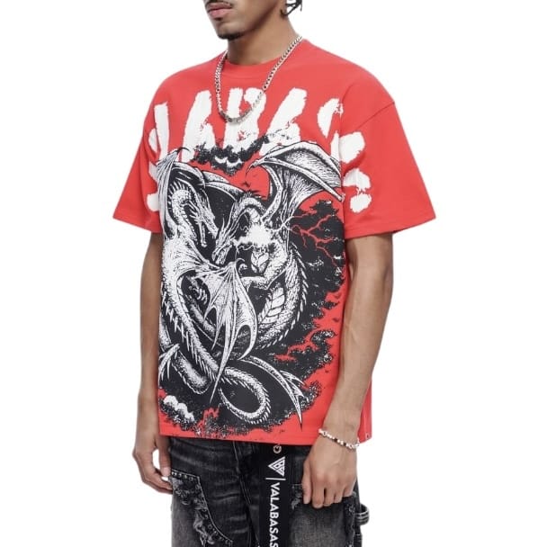 Valabasas Nightforge Tee (Red) VLBS-VT1-1097