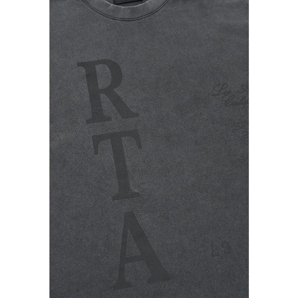 Rta Marceau Oversized Long Sleeve Tee (Vintage Black Counterfeit)
