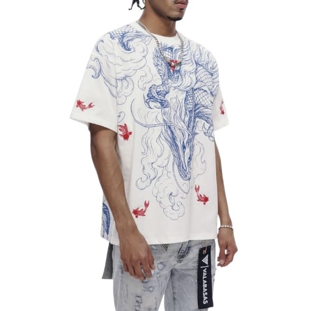 Valabasas Mythic Flow Tee (White) VLBS-VT1-1098