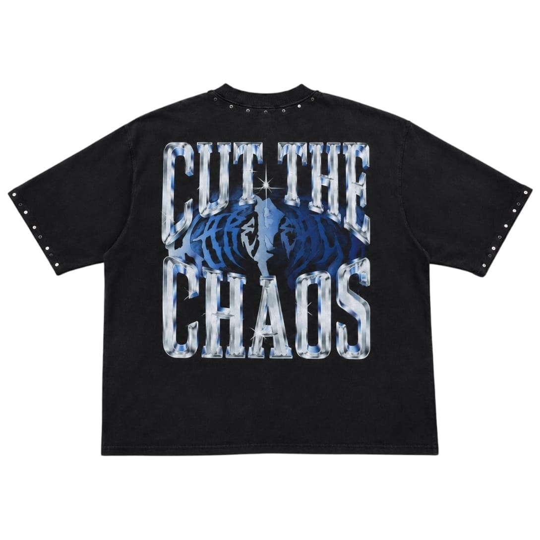 Rare Peace Cut The Chaos Tee (Black) RT6046