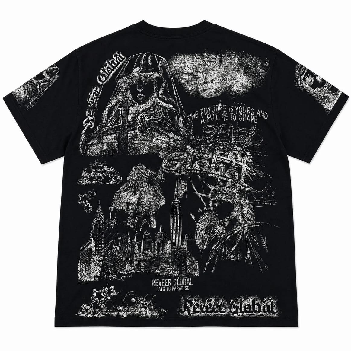 Reveer War Is A Problem Tee (Jet Black) FC-06TB